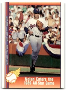 1991 PACIFIC TEXAS EXPRESS NOLAN RYAN NOLAN ENTERS THE 1989 ALL-STAR GAME TEXAS