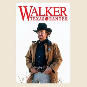 Walker Texas Ranger Movie Metal Poster - Collectable Tin Sign - 20x30cm - Picture 1 of 4