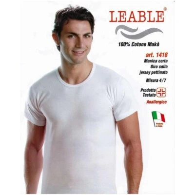 maglia uomo manica corta cotone  girocollo - Immagine 1 di 4