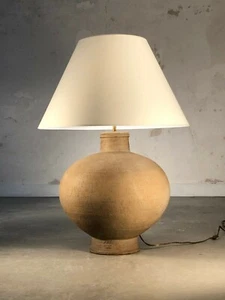 1950 NILS KAHLER LAMPE CERAMIQUE MODERNISTE SCANDINAVE DANSK DENMARK - Imagen 1 de 12