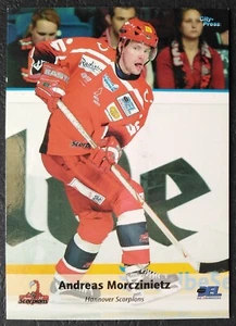 084 Andreas Morczinietz Hannover Scorpions hockey sobre hielo DEL 2006-07 - Imagen 1 de 1