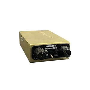 INTERCOMUNICADOR DE AVIÓN SPA-400 TSO - Núcleo/Piezas - NO PROBADO - Imagen 1 de 4