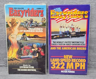 Easyriders Video Magazine VHS Lot New Sealed No. 10 New Land Speed Record - Image 1 of 4