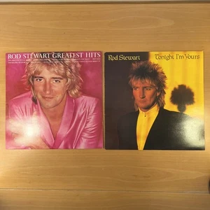 MINT Vinyl Rod Stewart Greatest Hits & Tonight I’m Yours Bundle - Picture 1 of 10