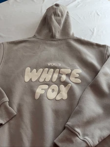White Fox Vol. 3 graue Sweatshirt Hoodie Gr. S/M - Bild 1 von 9