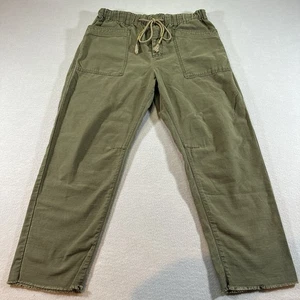 Free People Drawn Up Boyfriend Hose Damen Medium Grün Army Freizeit Baumwolle - Bild 1 von 11