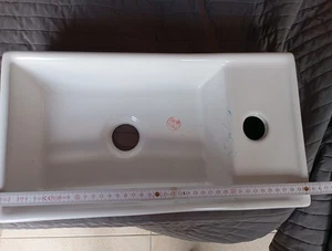 Waschbecken eckig Neu zum Einbau - Bild 1 von 6