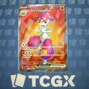 Pokemon - Medicham ex - 161/142 - SV07: Stellar Crown - Holo - Ultra Rare NM - Picture 1 of 1