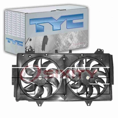 Conjunto de ventilador condensador y radiador doble TYC para Mazda 6 2011-2013 2,5 L L4 xn Foto 1 de 4