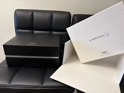 Genuine IWC Large Box Case Da Vinci Chronograph Laureus Sport Edition Full Set - Image 1 of 4