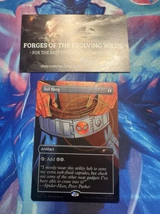 Sol Ring 1993 Foil Marvel's Spider-Man: Heroic Deeds Secret Lair - Picture 1 of 1