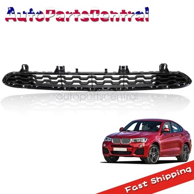 For 2015-2018 BMW X3 X4 Bumper Face Bar Grille Upper Grill BM1036169 51118056936 - Изображение 1 из 4