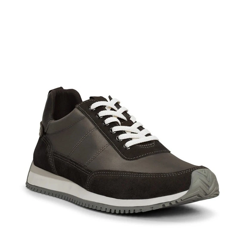 Vince Camuto Size 9 M Morel Coffee Maarten Leather Sneakers Shoes Lace Up P1-38 - Image 1 of 4