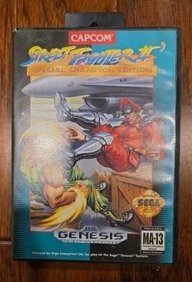 Sega Genesis Street Fighter 2 Special Champion Edition Game  - FREE Shipping! - Image 1 of 4