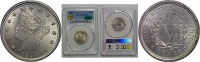 1900 Liberty Nickel   PCGS MS-64  CAC - Image 1 of 3