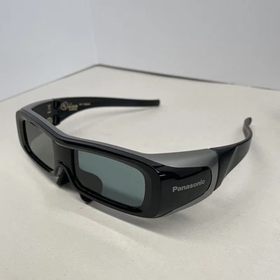 Panasonic 3D Glasses Model TY-EW3D2M With Storage Case Untested  - Image 1 of 4