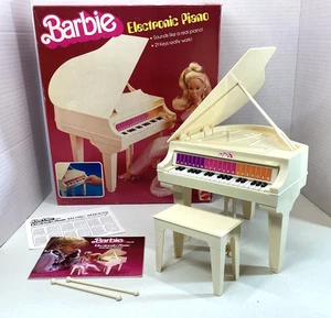 1981 Barbie Electronic Piano Mattel #5085 Complete In Box Works Vintage - READ - Picture 1 of 17
