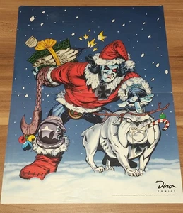 Lobo (DC) Mini Poster (Lobo Christmas / 25 x 34 cm) Very Good Condition - Picture 1 of 1