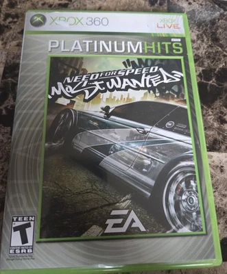 Need for Speed Most Wanted Platinum Hits (Microsoft Xbox 360) Tested Works  - Image 1 of 2