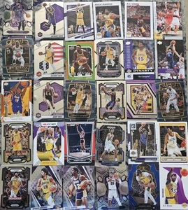 NBA Los Angeles Lakers Card Lot Insert, Serial Numbered, Rookies, Etc - Picture 1 of 6