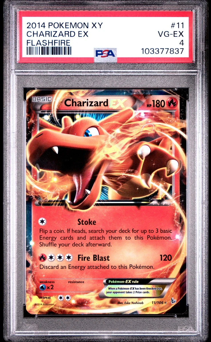 2014 Charizard EX PSA 10 1st Edition 2014 Pokemon XY Flashfire