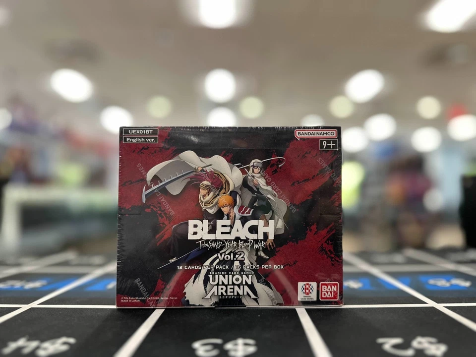 Union Arena Trading Card Game Bleach Thousand Year Blood War Vol. 2  Booster Box - Image 1 of 1