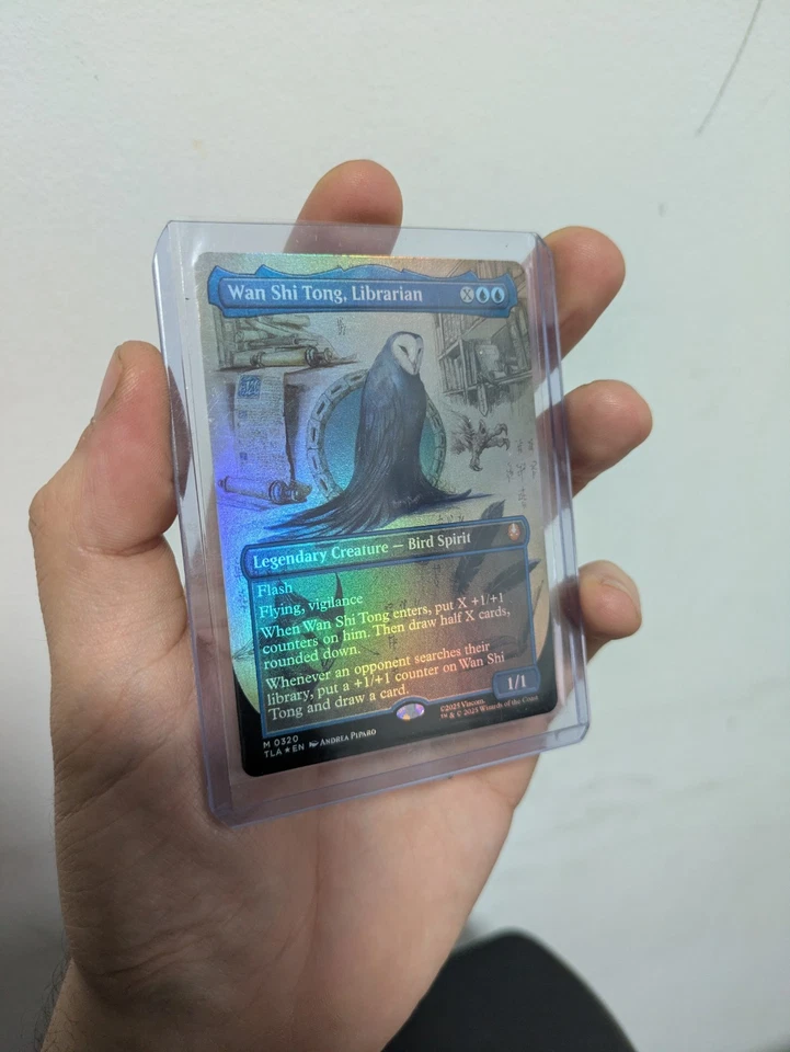 FOIL MTG Wan Shi Tong, Librarian TLA Avatar: The Last Airbender Borderless ENG - Bild 1 von 1