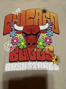 Chicago Bulls Basketball Pride Shirt Men’s Large NWT New - Picture 1 of 7