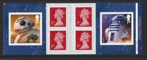 GREAT BRITAIN 2017 STARWARS SELF ADHESIVE CYLINDER BOOKLET UNMOUNTED MINT, MNH - Picture 1 of 1