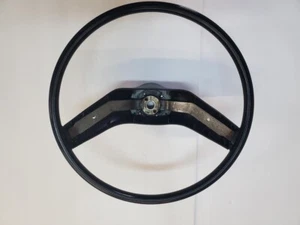 1975-1979 Ford Mercury Linc TORINO COUGAR LTD ll RANCHERO Black Steering Wheel - Picture 1 of 12