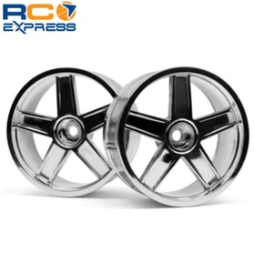 HPI Racing LP29 Wheels MF Type Chrome 3mm Offset (2) HPI33476 - Picture 1 of 1