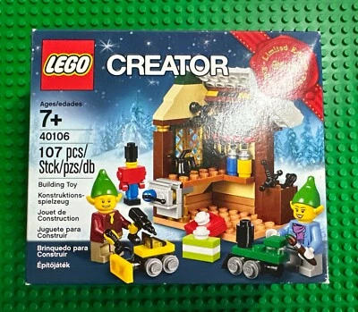 LEGO TEMPORADA Taller de Juguetes de Navidad (40106) Nuevo en Caja Sellada RETIRADO Foto 1 de 4