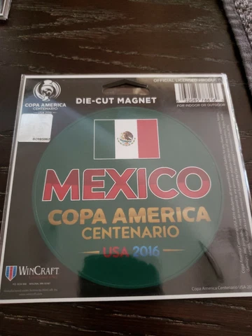 Copa America Centenario USA 2016 Soccer DIE-CUT MAGNET Cover