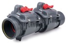 110mm-160mm Polypropylene Check Non-Return Double Flap Valve Backwater Prevented