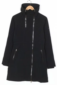 COLUMBIA Softshell Mantel Jacke Damen Größe M Mittellang Stretch Schwarz High... - Bild 1 von 9