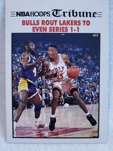 1991-92 NBA Hoops - Scottie Pippen #539 Chicago Bulls - Picture 1 of 2