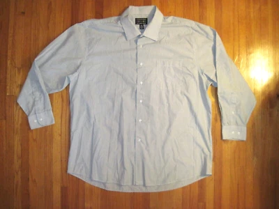 Camisa de Vestir Colores Alexander Julian Blanco/Negro Pin Rayas 2XL 18-18 1/2 34/35 Foto 1 de 4