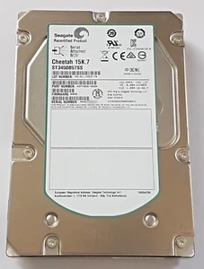 450 GB SAS Seagate Cheetah 15K.7 ST3450857SS 15K RPM 16MB HDD 3.5 " Recertified - Picture 1 of 1