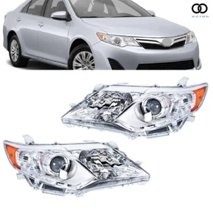 For 2012 2013 2014 Toyota Camry L LE Headlights Assembly Left&Right Side Chrome - Bild 1 von 8