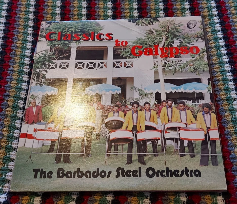 THE BARBADOS EXOTIC STEEL ORCHESTRA- CLASSICS TO CALYPSO LP WO-42 WIRL 1973 VG+! - Image 1 of 1