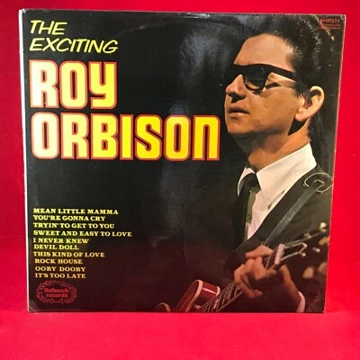 The Exciting Roy Orbison 1974 UK vinyl LP Devil Doll best of Mean Little Mamma A - Image 1 of 3
