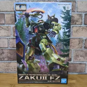 BANDAI RE/100 1/100 MS-06FZ ZAKU II FZ Custom Plastic Model Kit Gundam - Picture 1 of 6