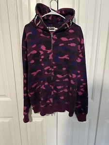 purple bape hoodie - Picture 1 of 5