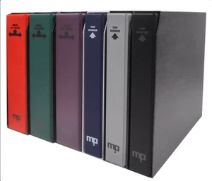 RACCOGLITORE per CARD MEGA TOP BINDER Copertina verde + Custodia nera - Picture 1 of 1