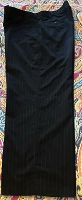 Pantalones para hombre Reaction by Kenneth Cole negros a rayas 38x30 Foto 1 de 4