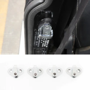4pcs Door Lock Striker Catch Carbon Steel Fits Land Rover Defender 2009-14 - Picture 1 of 24