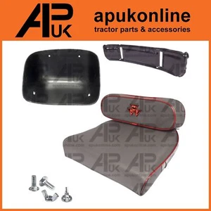 Seat Pan & Cushion With MF Logo for Massey Ferguson 230 235 240 245 Tractor - Picture 1 of 5