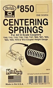 O Scale Kadee 850 Zentrierfedern für alle O Scale Kupplungen (12) Stück - Bild 1 von 1