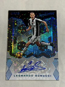 2017 Panini Revolution Disco Leonardo Bonucci Autogramm /25 #A-LB Juventus - Bild 1 von 2