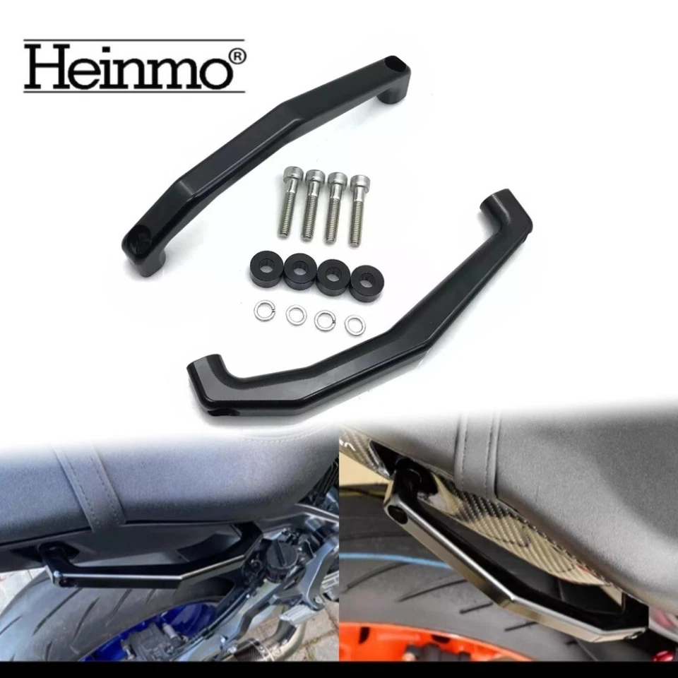 For 2021-2023 MT09 MT-09 Rear Pillion Seat Passenger Grab Bar Handle Hand Rail Foto 1 de 4